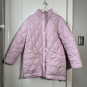 Lavender Jcrew Signature Puffer Coat size L
